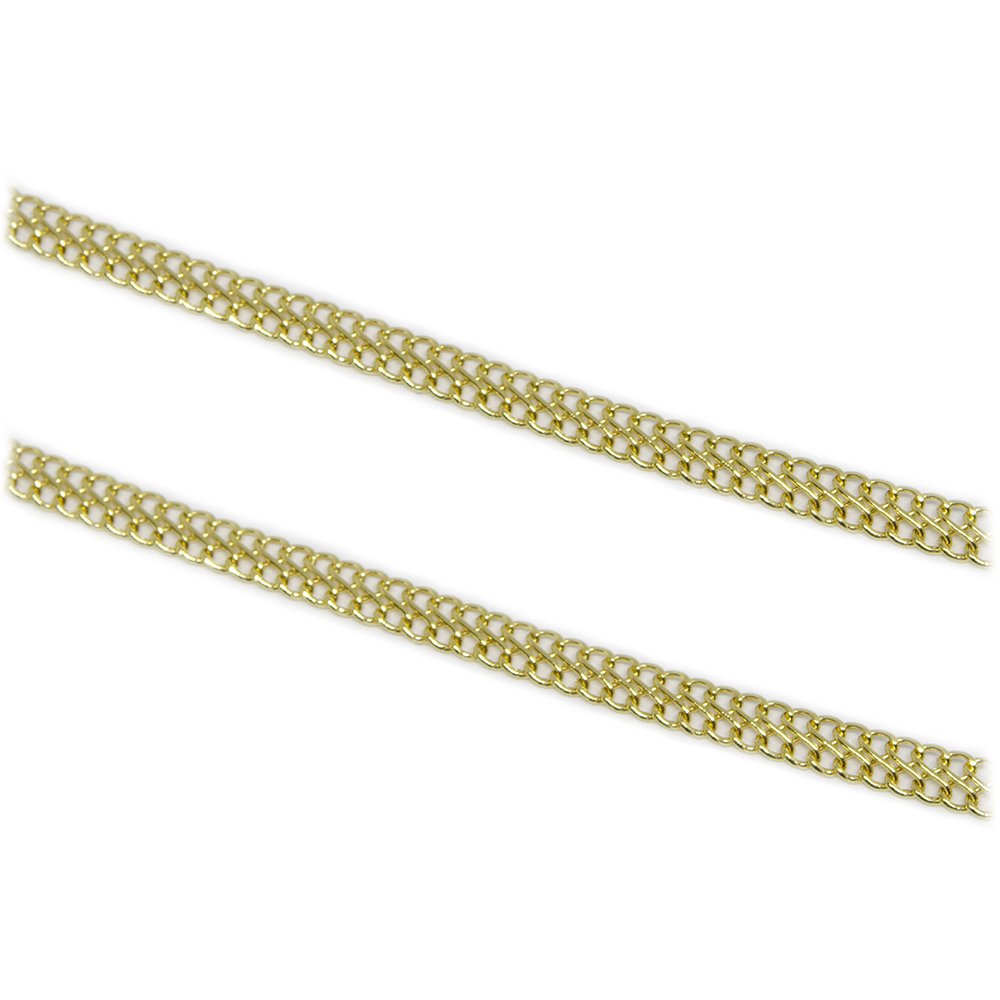 Pulseira Malha Lacraia em Ouro 18 Kilates � 25420
